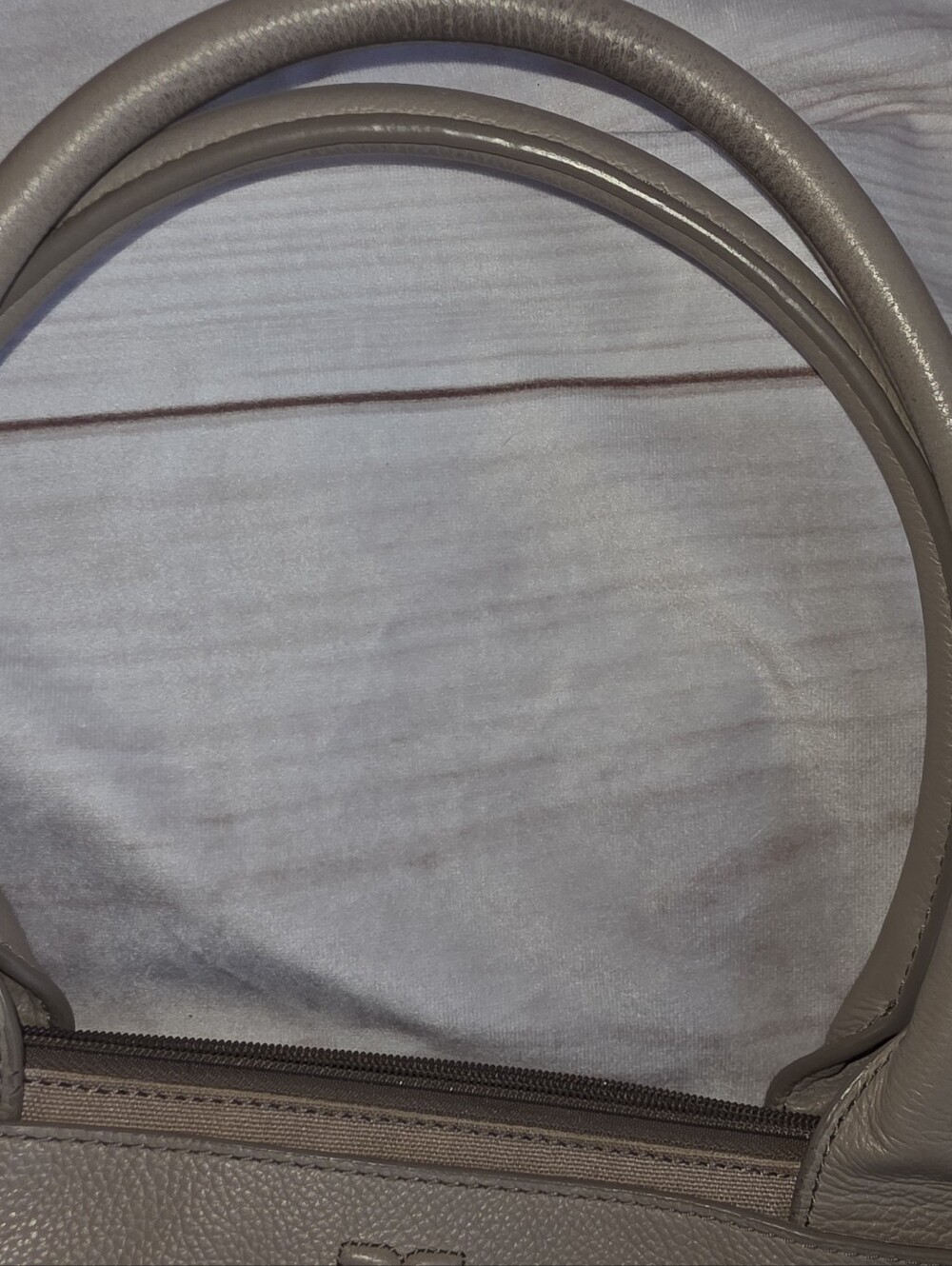 Tory Burch Ella Large Leather & Canvas Tote - Picture 12 of 15